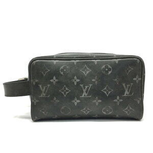 LOUIS VUITTON Locker Dopp Brushed Monogram Shoulder Bag